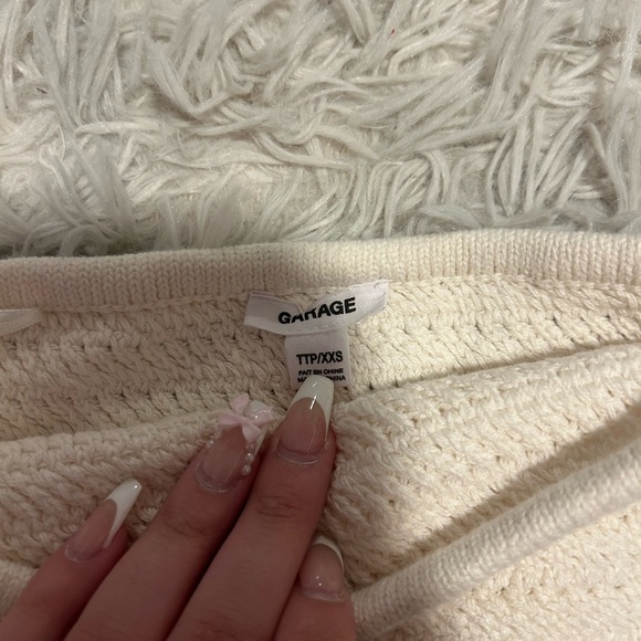 Garage Crochet Tube Top - Picture 2 of 2